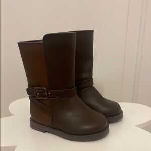 GYMBOREE Girl’s Boots - Size 4. Little Girl’s Riding Boots. Brown. Like new.